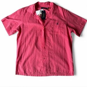 NWT Polo by Ralph Lauren Women’s Linen Shirt